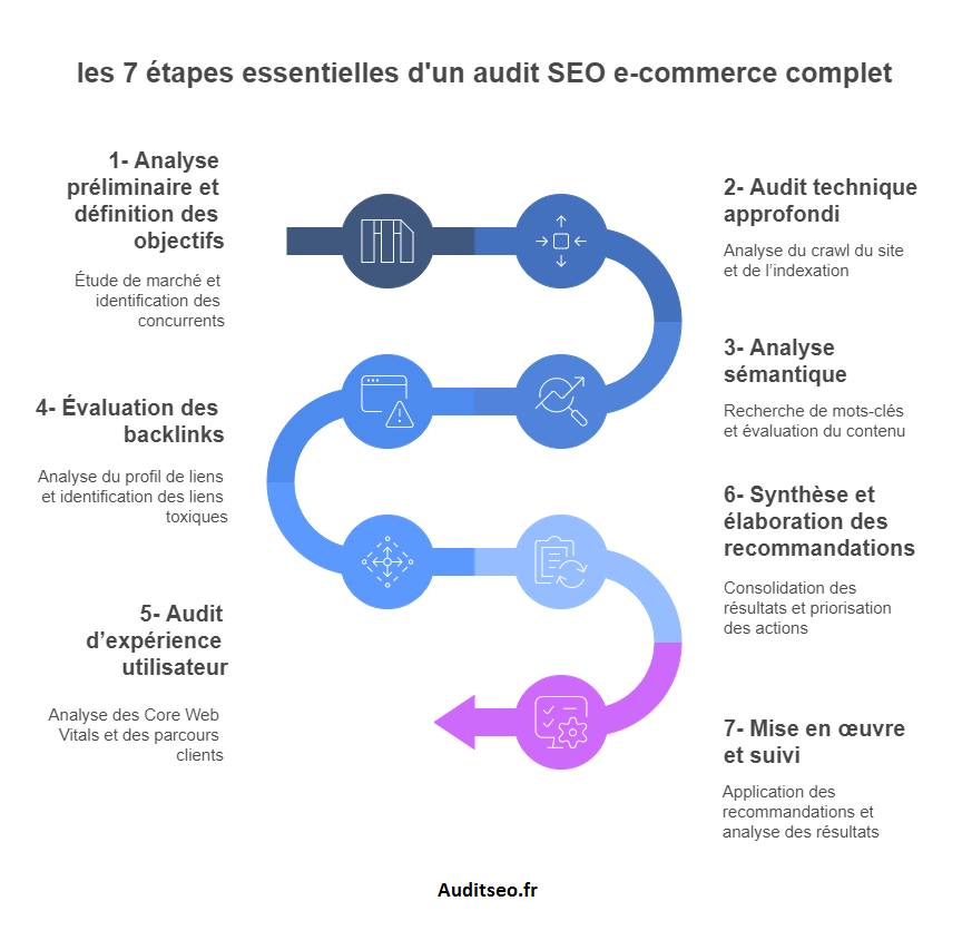 étapes audit seo e-commerce