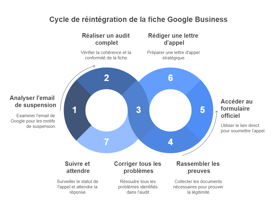Fiche Google suspendue