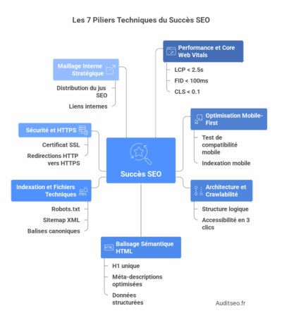Audit Seo Technique piliers
