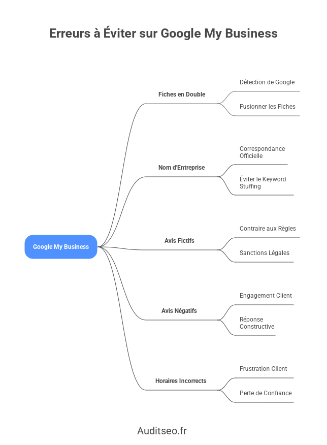 Fiche google my business