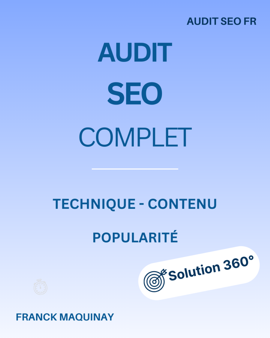 audit seo complet
