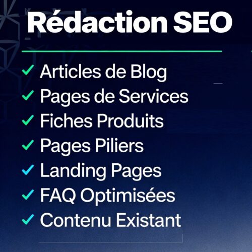 rédaction de contenu seo
